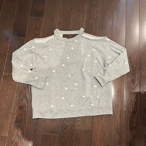 Cold shoulder sweatshirt